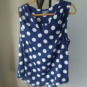 NEVER WORN Market & Spruce Sleeveless Blouse